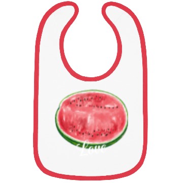 Discover Watermelon, juicy, refreshing, summer fruit Bibs