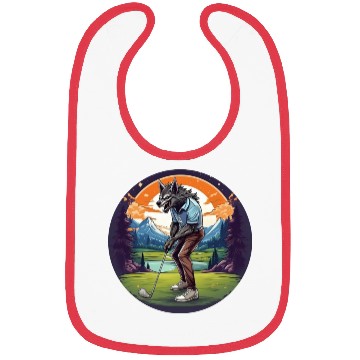 Discover Scary Halloween Party Costume Werewolf Golf Bibs