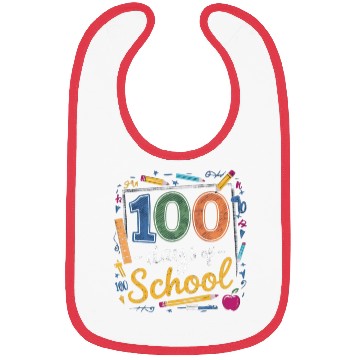 Discover 100 Days of School Bibs Design