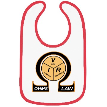Discover ohm law symbol formula Triangle Bibs engineers
