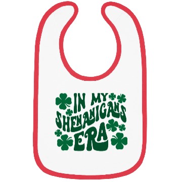 Discover In My Shenanigans Era Saint Patrick Day Bibs