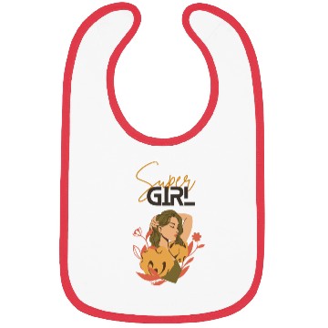 Discover Super girl Bibs