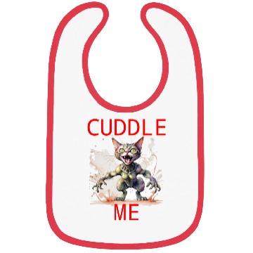 Discover sweet alien cat meow Bibs