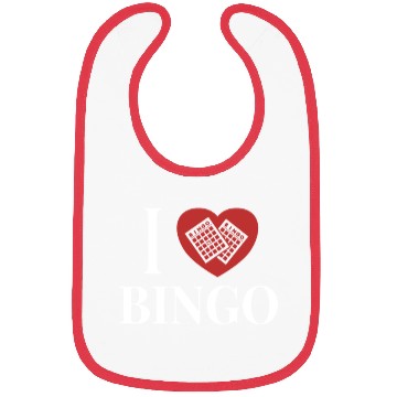 Discover I love Bingo Daubers Professional Caller Bingo Bibs