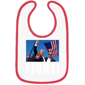 Discover Fight Trump Design Bibs