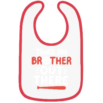 Discover Baseball Brother Sister Bibs