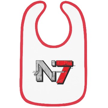 Discover Mass Effect N7 Essential Bibs