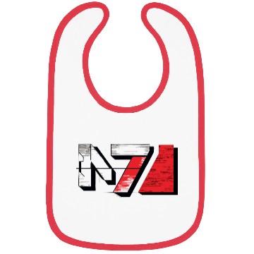 Discover Mass Effect N7 Essential Bibs
