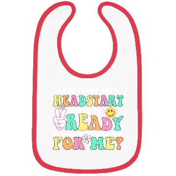 Discover Groovy Back to School Headstart HomeSchool Head Bibs