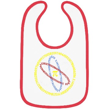 Discover Math Lover Pi Day Atom Symbol Numbers 3.14 Bibs