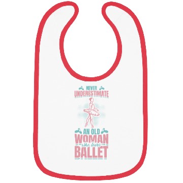 Discover Ballet Grandmother Bibs