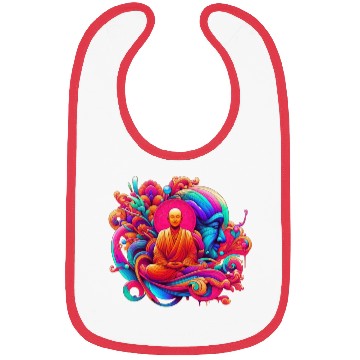 Discover Monk Positive Vibes Bibs