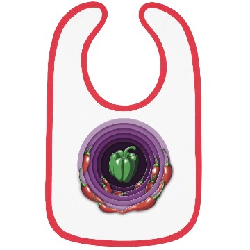 Discover pepper tunnel journey Bibs
