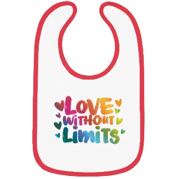 Discover Love Without Limits Bibs