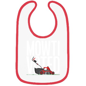 Discover Landscaper Gardener Lawn Mowing Pun Bibs