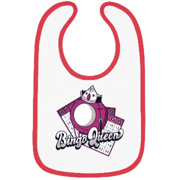 Discover Bingo Queen Professional Caller Daubers Bingo Bibs