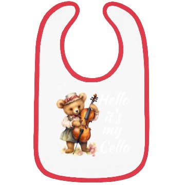 Discover Hello it's my Cello Orchestra Musicians Bibs