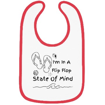 Discover Summer, Flip Flops Bibs