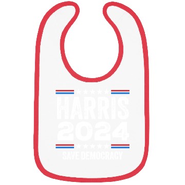 Discover Kamala Harris 2024 Save Democracy US Election Bibs