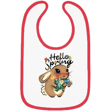 Discover Hello Spring Bibs