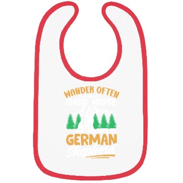 Discover Wander often wag more with my German Shepherd Bibs