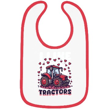 Discover Farmer I Like Tractors Bibs