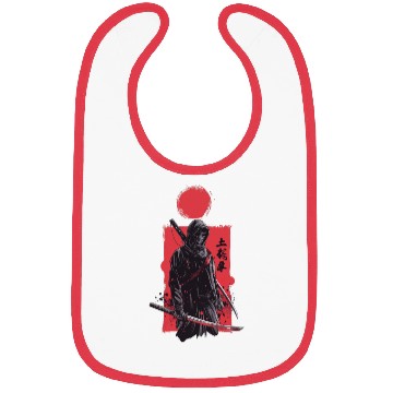 Discover Urban Samurai Warrior in Mysterious Mask Bibs