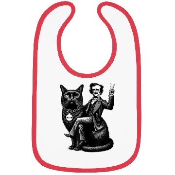 Discover Edgar Allan Poe Riding Bibs