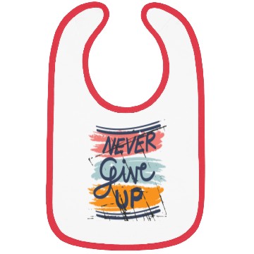 Discover Never Give Up Bibs