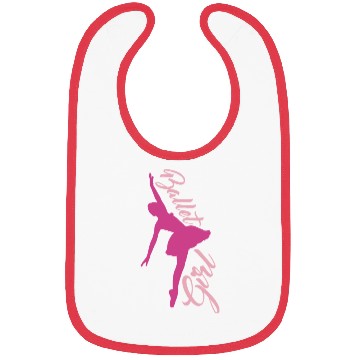 Discover Ballet Dancer Girl Bibs