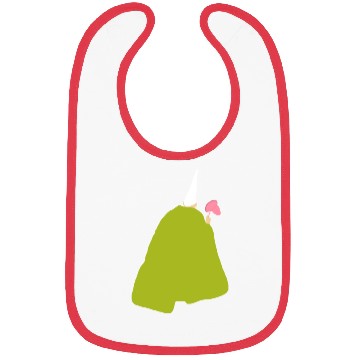 Discover Crawly Gnome Tiny Green Wizard, Funny Green Gnome Bibs