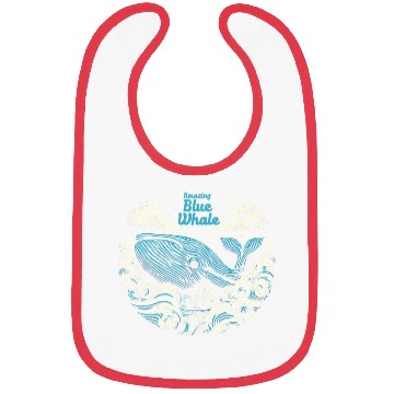 Discover Amazing Blue Whale Bibs