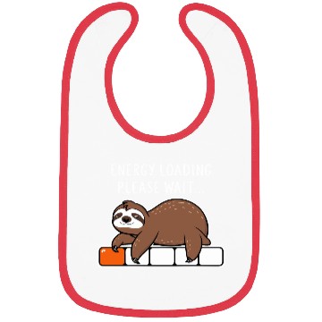 Discover Sloth Energy Loading Please Wait Bibs