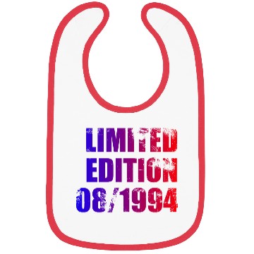 Discover 30th birthday Limited Edition 08/1994 Bibs