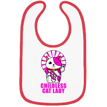 Discover Childless Cat Lady Bibs