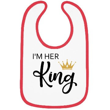 Discover Im Her King Bibs