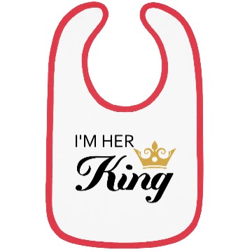 Discover Im Her King Bibs