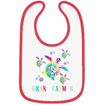 Discover Cayman Souvenir Islands Turtle Bibs