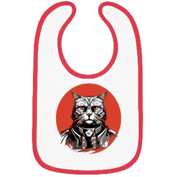 Discover Commanding Military Cat General Bibs