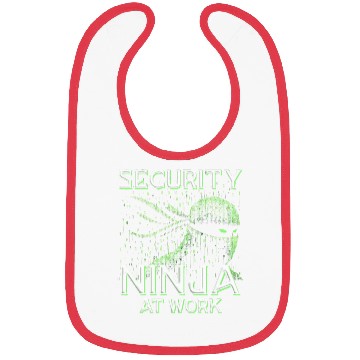 Discover Penetration Tester Security Ninja at work Bibs