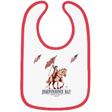 Discover tism, USA culture, a horse, and George Washington: Bibs