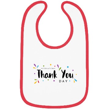 Discover International Thank You Day Celebration Bibs