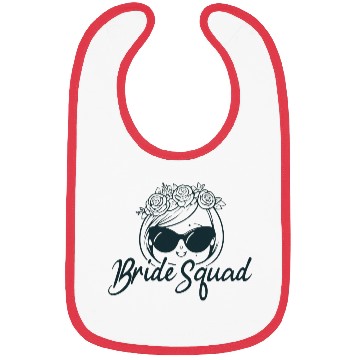Discover Bride Squad Bibs