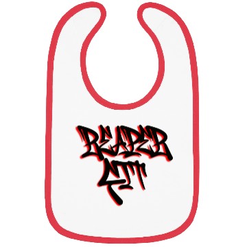 Discover ReaperFit graffiti text Bibs