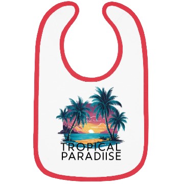 Discover TROPICAL PARADISE Bibs