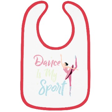 Discover Dance Is My Sport Ballerina Ballet Bibs