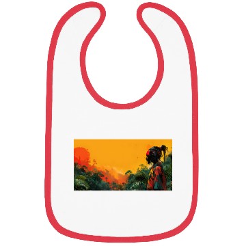 Discover Digital Warrior: Tropical Twilight Bibs