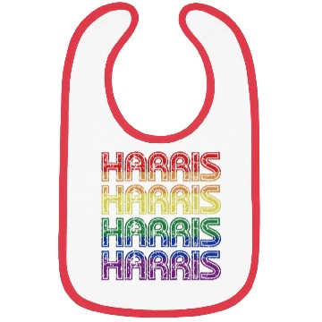 Discover Kamala Harris 2024 LGBTQ Gay Pride Lesbian Bibs