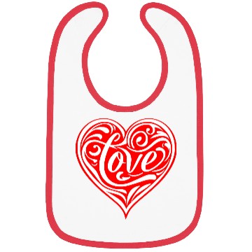 Discover Tribal Love Heart LIKE US ON FACEBOOK # Bibs
