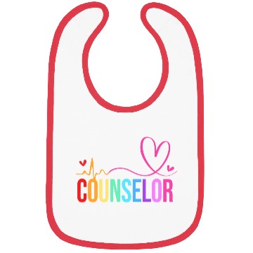 Discover Retro Counseling Awareness School Counselor Bibs